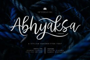 Abhyaksa: Elegant Typography Inspired by Classic Posters