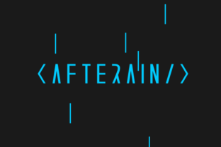 Afterain: A Futuristic Sans Serif for Digital Impact
