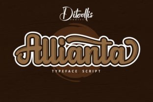 Allianta Font: The Playful Handwritten Typeface That Makes Designs Unforgettable
