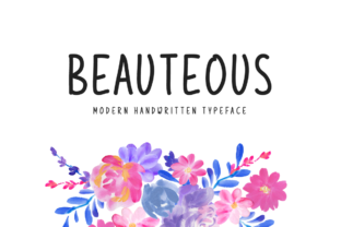 Beauteous: A Handwritten Font That Fits Real Creative Work