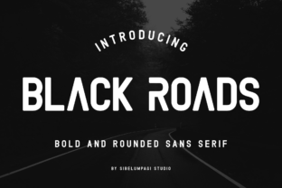 Black Roads: A Versatile, Modern Sans Serif for Impact and Clarity