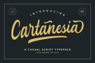 Cartanesia: Bold & Beautiful Handwritten Font