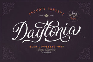 Daytonia: A Handmade Script Font for Purpose-Driven Design