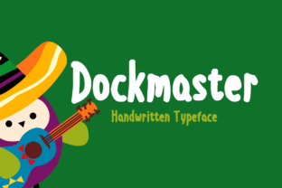 Dockmaster: A Bold Handwritten Font for Real Projects