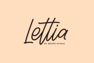 Lettia: A Handwritten Font That Brings Warmth, Personality, and Impact to Real-World Design Projects
