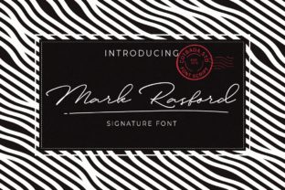 Mark Rasford: The Handwritten Font That Feels Human