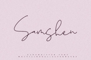 Samshen: Where Handwritten Elegance Meets Modern Design Confidence