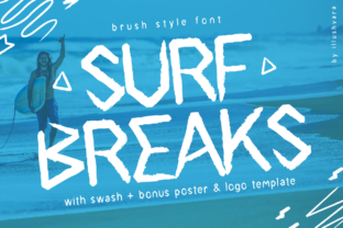 Surf Breaks: A Breezy, Summer-Ready Font