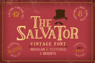The Salvator: A Vintage Font That Fits Like a Well-Worn Jacket